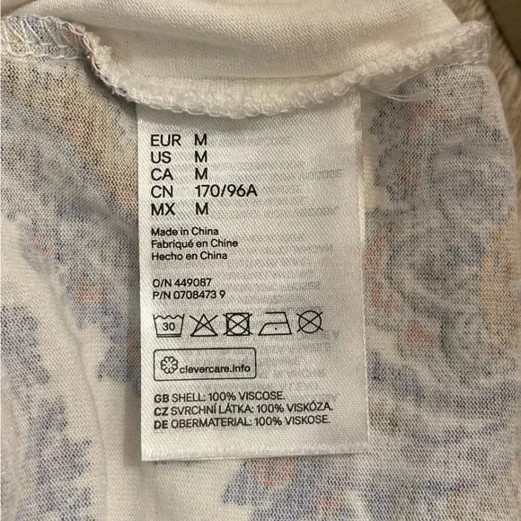 H&M Backless Short Sleeve Top - Picture 3 of 4